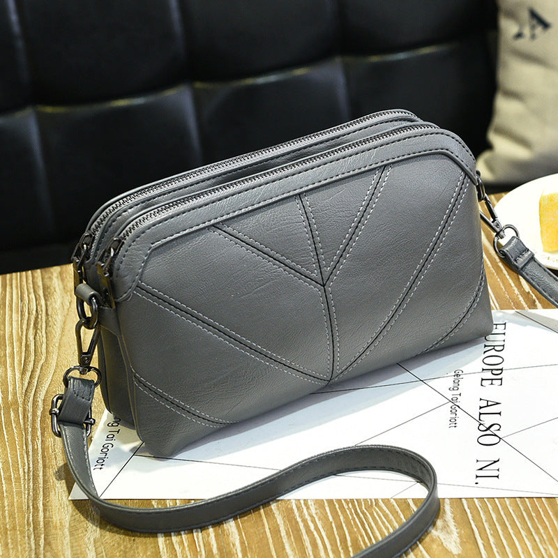 Women's Small Square PU Shoulder Bag