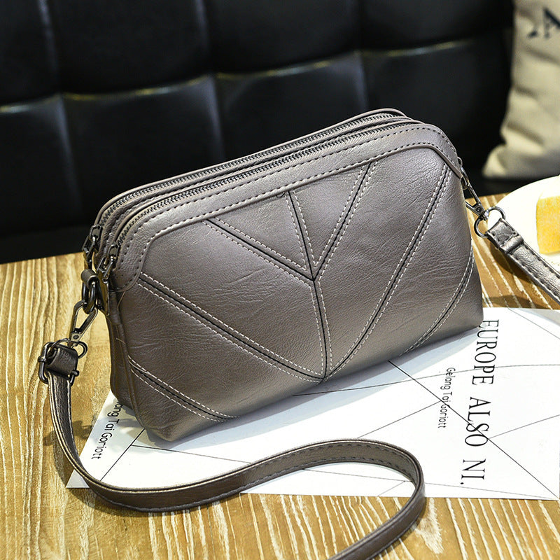 Women's Small Square PU Shoulder Bag