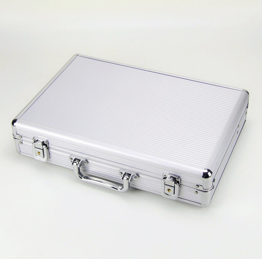 24-Slot Aluminum Alloy Watch Storage & Display Box