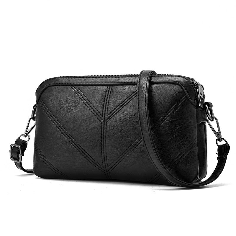 Women's Small Square PU Shoulder Bag