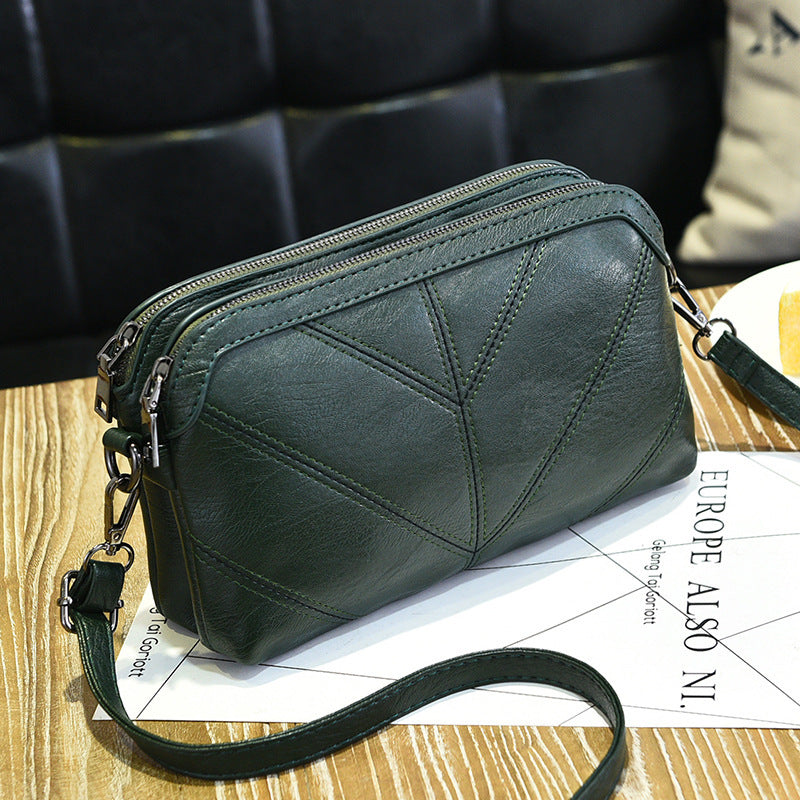 Women's Small Square PU Shoulder Bag