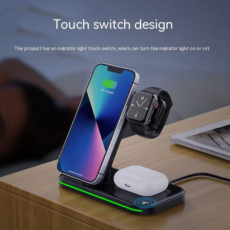 3-in-1 Wireless Charging Station – Streamline Your Charging Setup